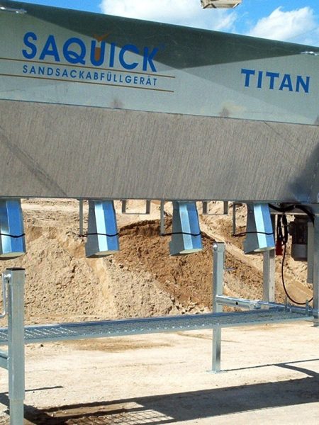 SAQUICK Stroj na plnění pytlů TITAN 2400